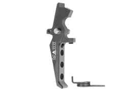 MAXX アルミCNC アドバンスド スピードトリガー type E for AEG M4 [カラー：ブラック / チタン / オレンジ / シルバー / レッド / ブルー]