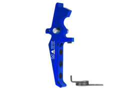 MAXX アルミCNC アドバンスド スピードトリガー type E for AEG M4 [カラー：ブラック / チタン / オレンジ / シルバー / レッド / ブルー]