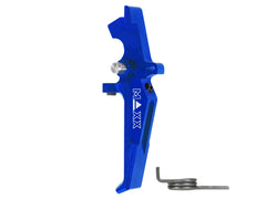 MAXX アルミCNC アドバンスド スピードトリガー type E for AEG M4 [カラー：ブラック / チタン / オレンジ / シルバー / レッド / ブルー]