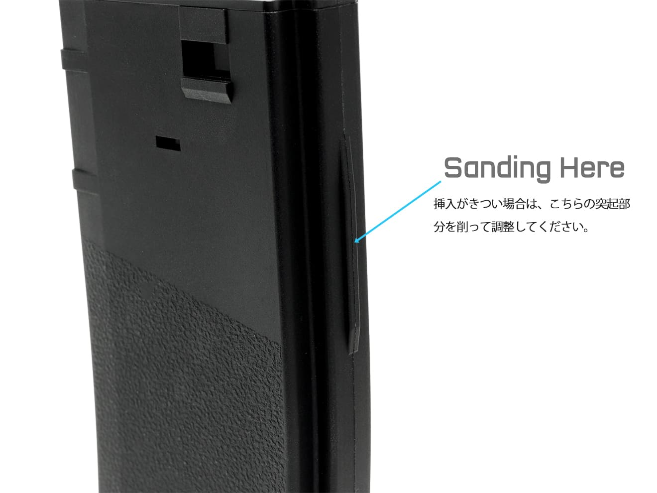 MODIFY JMAG 300Rds トレーサーマガジン for M4/M16シリーズ 5個セット