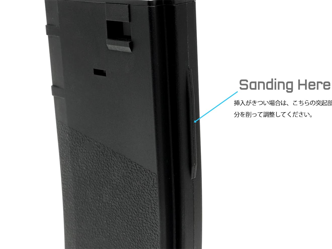 MODIFY XTC 190Rds マガジン for M4 / M16シリーズ 5個セット [カラー：BK / TAN]