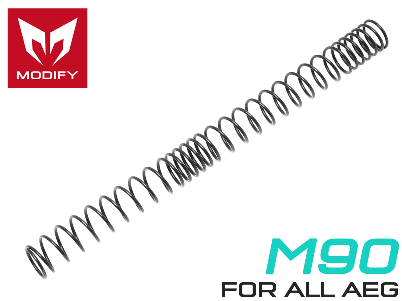 MODIFY AEG ピアノワイヤー 不等ピッチ メインスプリング [レート：S80+ / S90+ / S100+ / S110+ / S120+ / S130+ / S140+ / S150+ / S170+]
