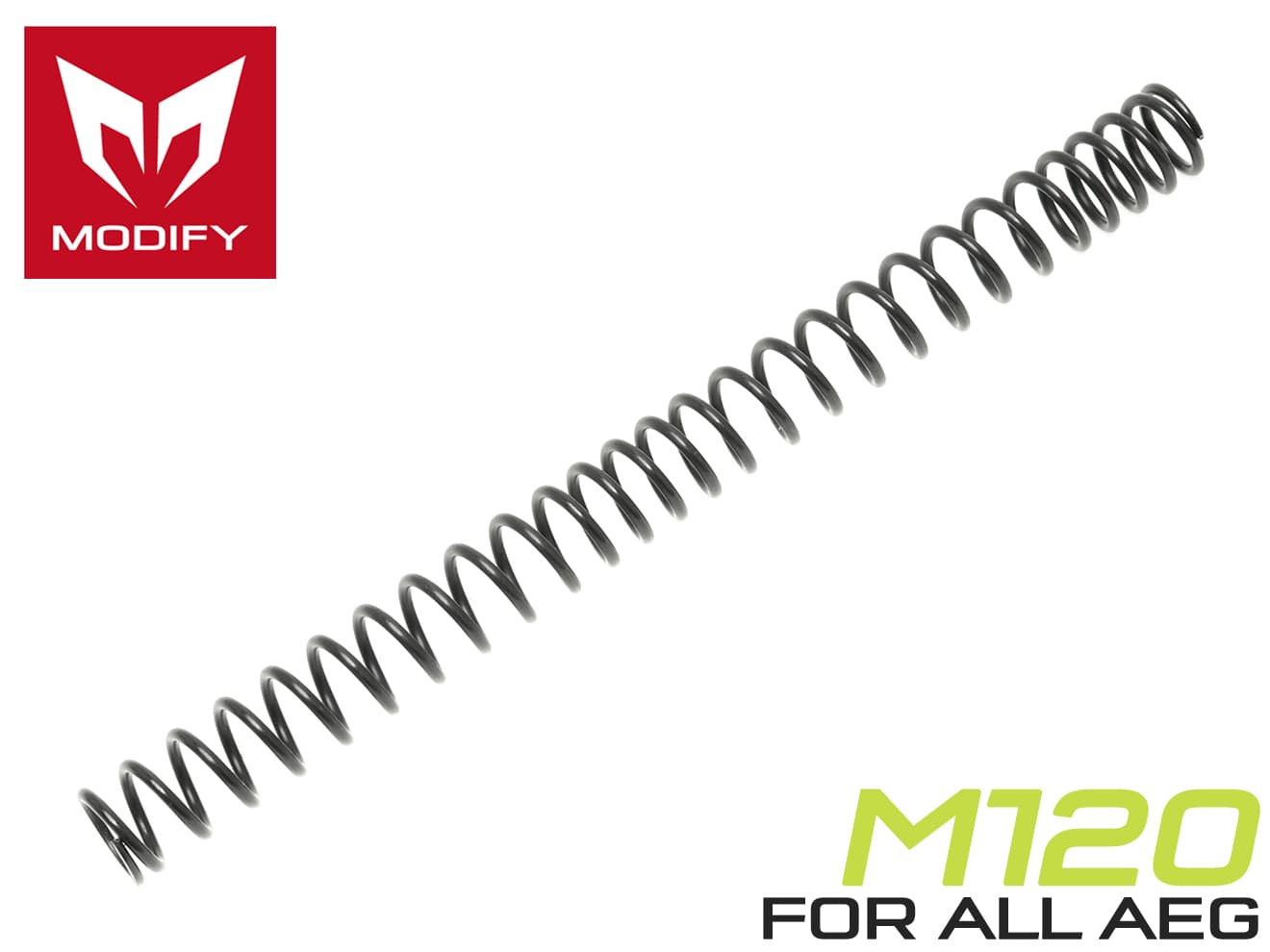 MODIFY AEG ピアノワイヤー 不等ピッチ メインスプリング [レート：S80+ / S90+ / S100+ / S110+ / S120+ / S130+ / S140+ / S150+ / S170+]