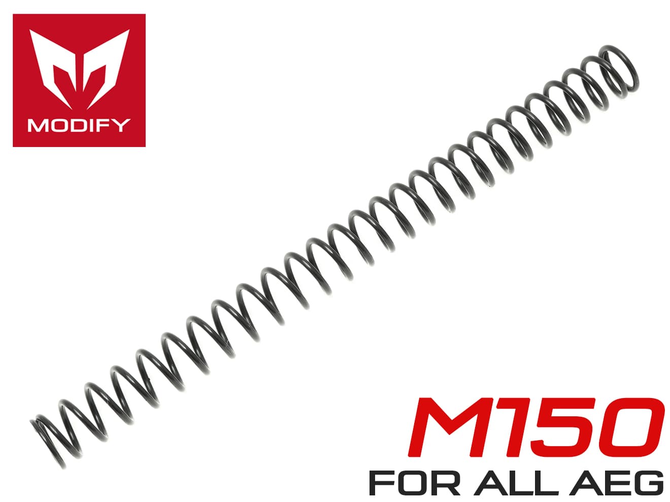 MODIFY AEG ピアノワイヤー 不等ピッチ メインスプリング [レート：S80+ / S90+ / S100+ / S110+ / S120+ / S130+ / S140+ / S150+ / S170+]