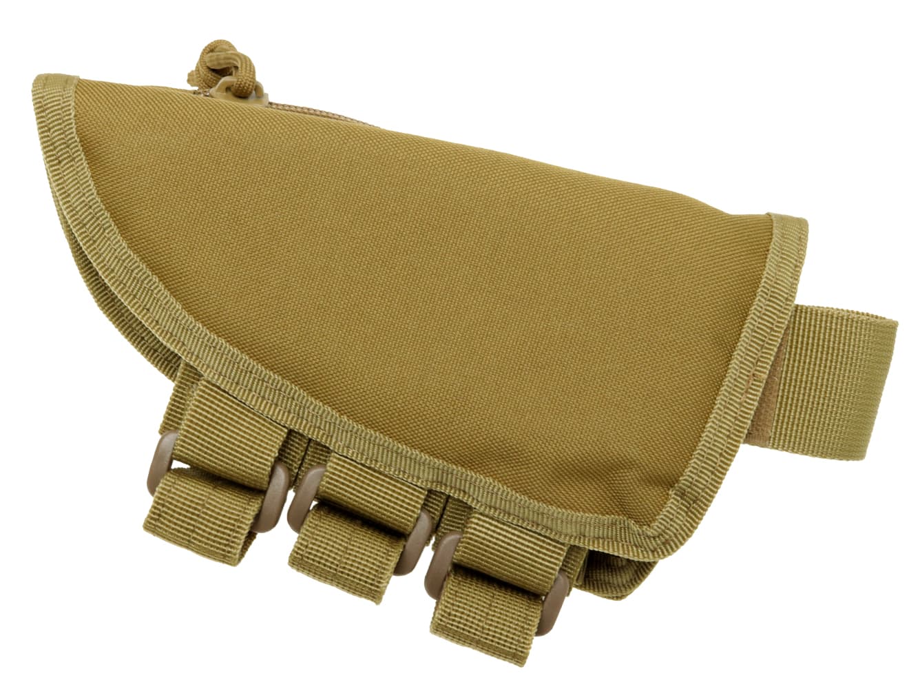 MODIFY ライフル ストック アンモポーチ チークパッド付 [カラー：ブラック / タン]