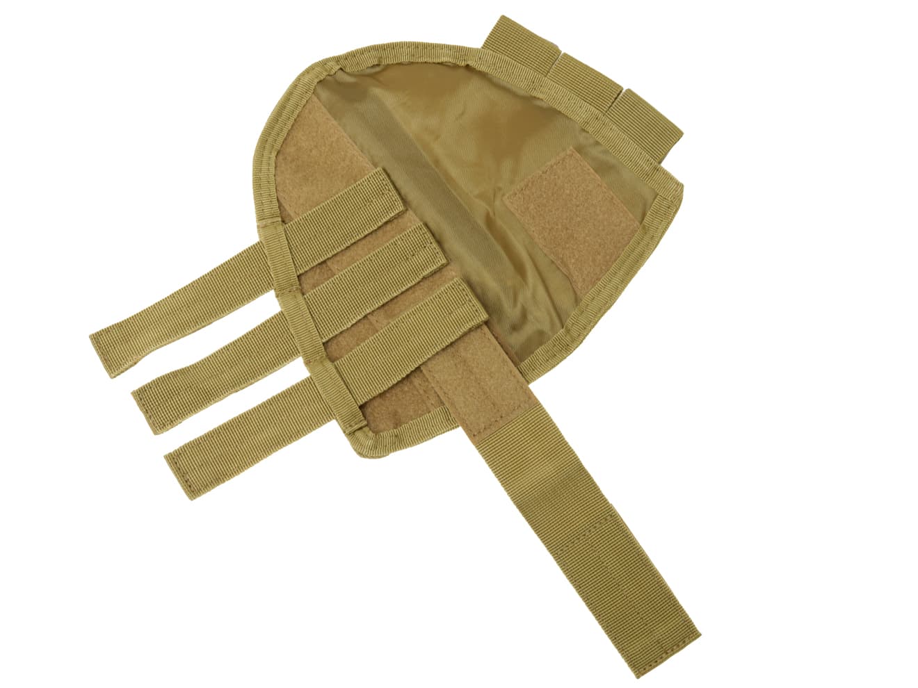 MODIFY ライフル ストック アンモポーチ チークパッド付 [カラー：ブラック / タン]