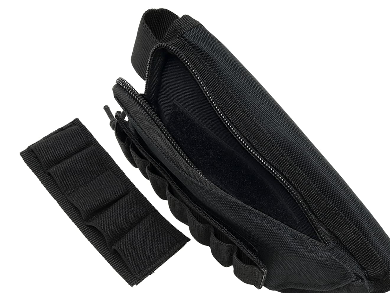 MODIFY ライフル ストック アンモポーチ チークパッド付 [カラー：ブラック / タン]