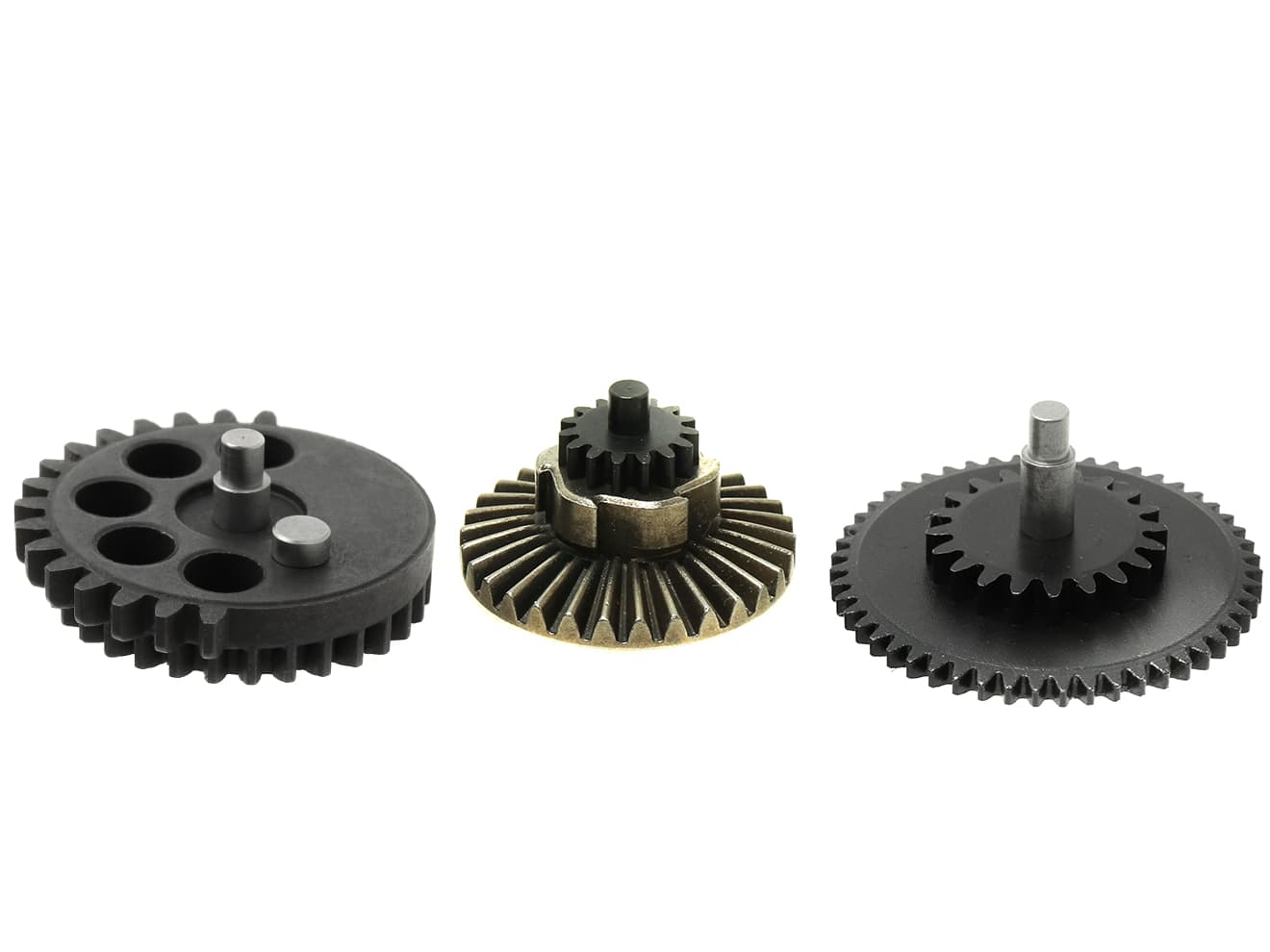 MODIFY スチールギアセット Ver.2 / Ver.3 / Ver.6 Nanoトルク [ギア比：22.2:1 / 21.6:1 / 16.32:1 / 15.05:1]