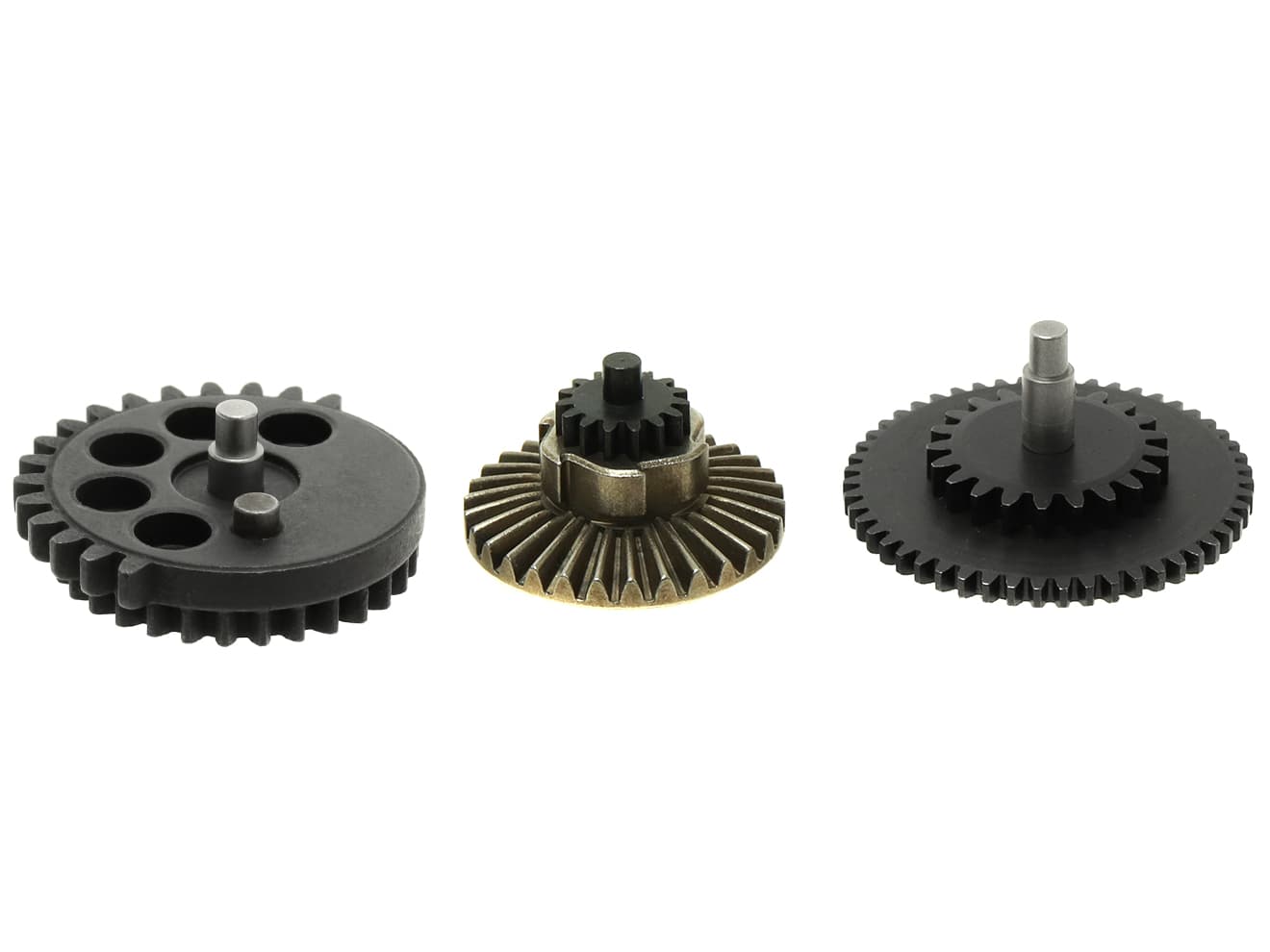 MODIFY スチールギアセット Ver.2 / Ver.3 / Ver.6 Nanoトルク [ギア比：22.2:1 / 21.6:1 / 16.32:1 / 15.05:1]