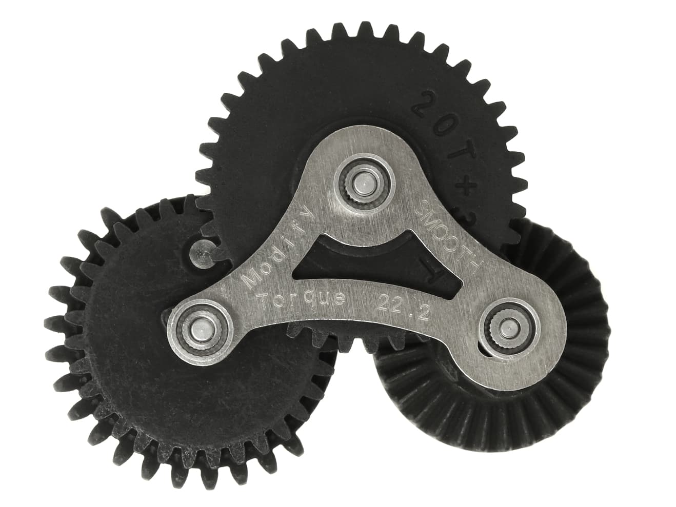 MODIFY モジュラー ギアセット スムース Ver.2 / Ver.3 Nanoトルク [ギア比：22.2:1 / 22.2:1キー付 / 21.6:1 / 21.6:1キー付 / 16.32:1 / 16.32:1キー付]