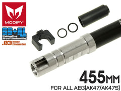 MODIFY AEG 6.03 ハイブリッド プレシジョンインナーバレル SS+AL [長さ：141mm / 229mm / 247mm / 285mm / 300mm / 315mm / 363mm / 407mm / 455mm / 469mm / 500mm / 509mm / 550mm / 590mm / 650mm]