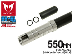 MODIFY AEG 6.03 ハイブリッド プレシジョンインナーバレル SS+AL [長さ：141mm / 229mm / 247mm / 285mm / 300mm / 315mm / 363mm / 407mm / 455mm / 469mm / 500mm / 509mm / 550mm / 590mm / 650mm]