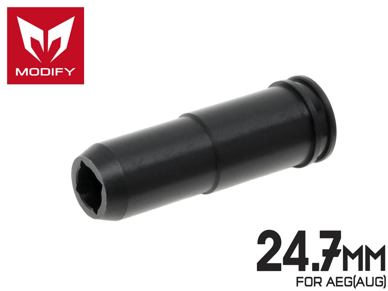 MODIFY POM エアシールノズル [対応：M16A1(VN)・XM177E2・CAR-15 / MP5 / AK-47 / G3 / MP5-K・PDW / SIG / G36C / AUG / PSG-1 / M16A2・M4 / P90 / M14 / Classic Army・ECHO1 SCAR]