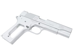 GUARDER アルミスライド＆フレームキット SPRING FIELD刻印 FBI Ver 東京マルイ GBB MEU用 [カラー：ブラック / シルバー]