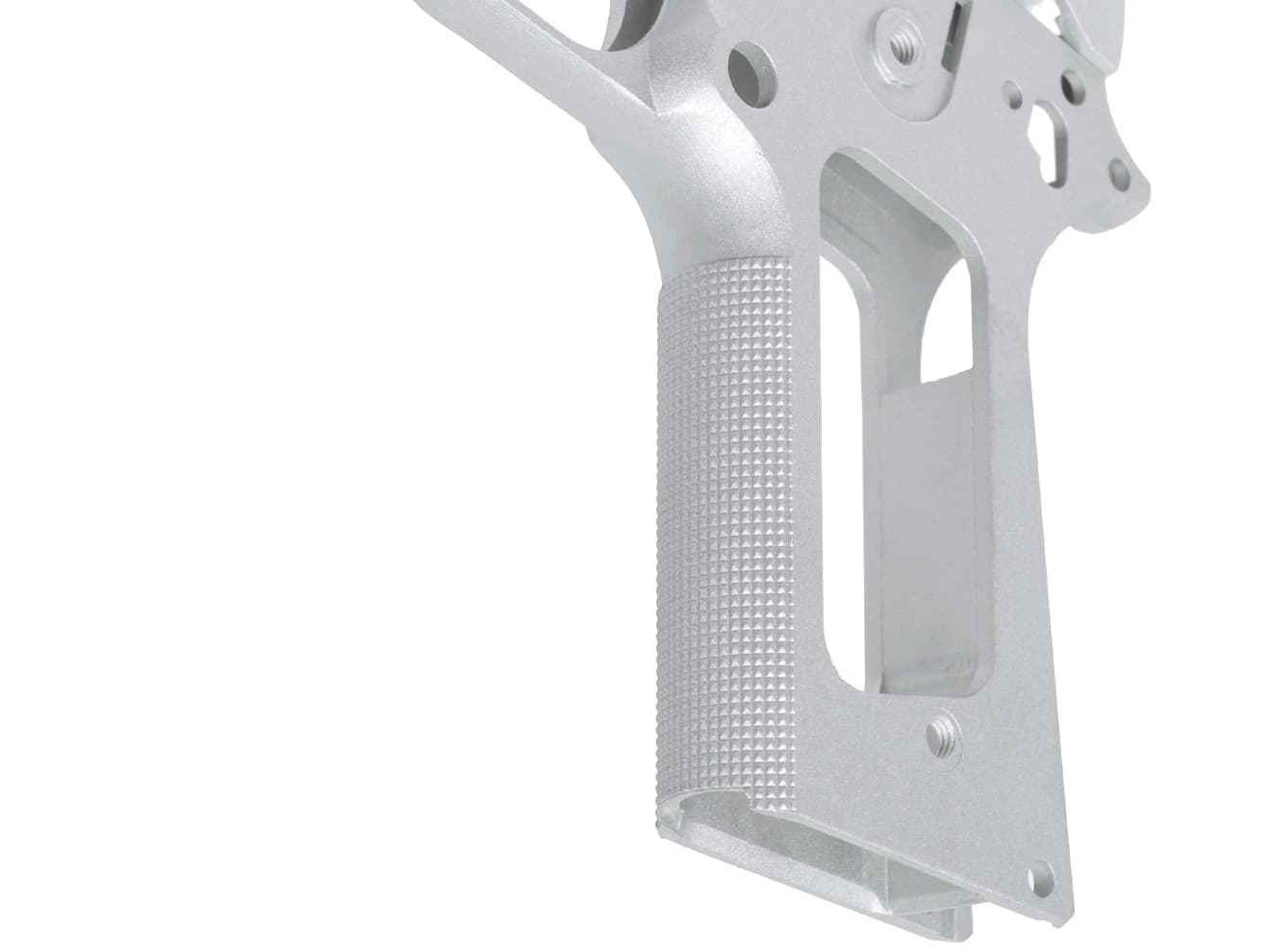 GUARDER アルミスライド＆フレームキット SPRING FIELD刻印 FBI Ver 東京マルイ GBB MEU用 [カラー：ブラック / シルバー]