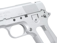 GUARDER アルミスライド＆フレームキット SPRING FIELD刻印 FBI Ver 東京マルイ GBB MEU用 [カラー：ブラック / シルバー]