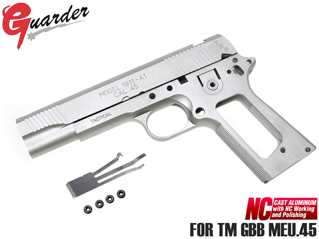 GUARDER アルミスライド＆フレームキット SPRING FIELD刻印 TRP Ver