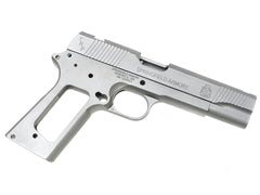 GUARDER アルミスライド＆フレームキット SPRING FIELD刻印 TRP Ver 東京マルイ GBB MEU用 [カラー：ブラック / シルバー]