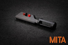 MITA アルミCNC ファイバー リアサイト w / コッキングハンドル for VFC GLOCK シリーズ [形状：A / B / C]