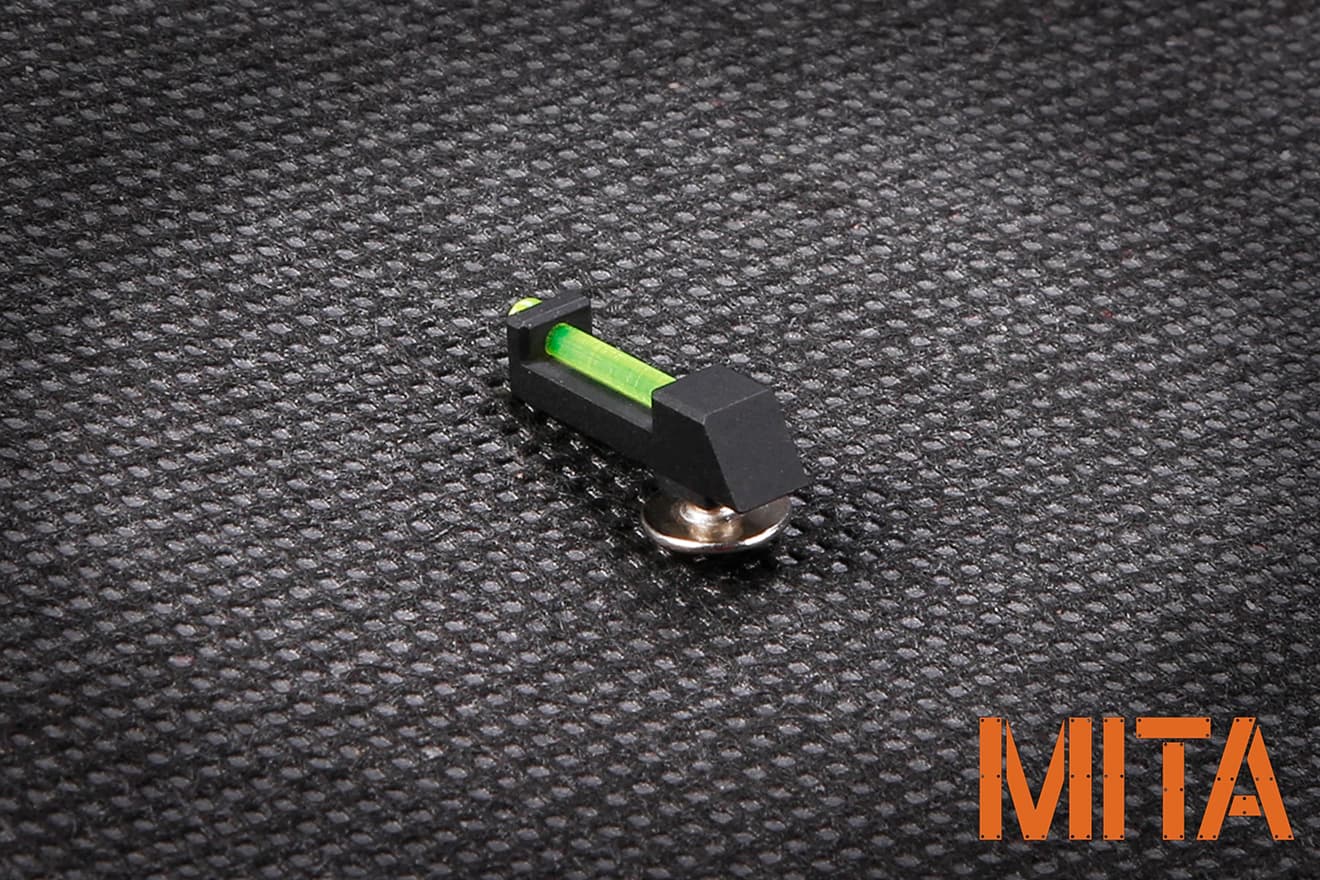 MITA アルミCNC ファイバー フロントサイト for GLOCK シリーズ [適合