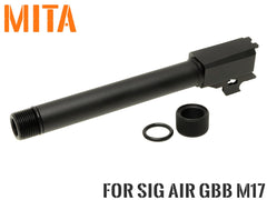 MITA アルミCNC スレッドアウターバレル 14mm CCW for SIG AIR M17