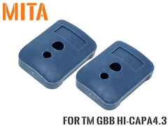 MITA ラバーマグパッド スリム 2個セット for Hi-CAPA 4.3 [カラー：ブラック / ダークアース / レッド / ブルー]