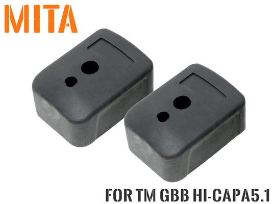 MITA ラバーマグパッド スタンダード 2個セット for Hi-CAPA 5.1 [カラー：ブラック / ダークアース / レッド / ブルー]