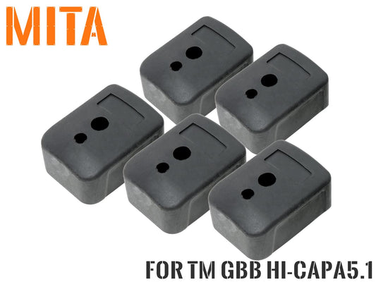 MITA ラバーマグパッド スタンダード 5個セット for Hi-CAPA 5.1