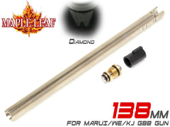 Maple Leaf GBB アップグレードセット (インナーバレル＋パッキン+バルブ) [長さ：80mm / 84mm / 91mm / 97mm / 100mm / 106mm / 113mm / 138mm]