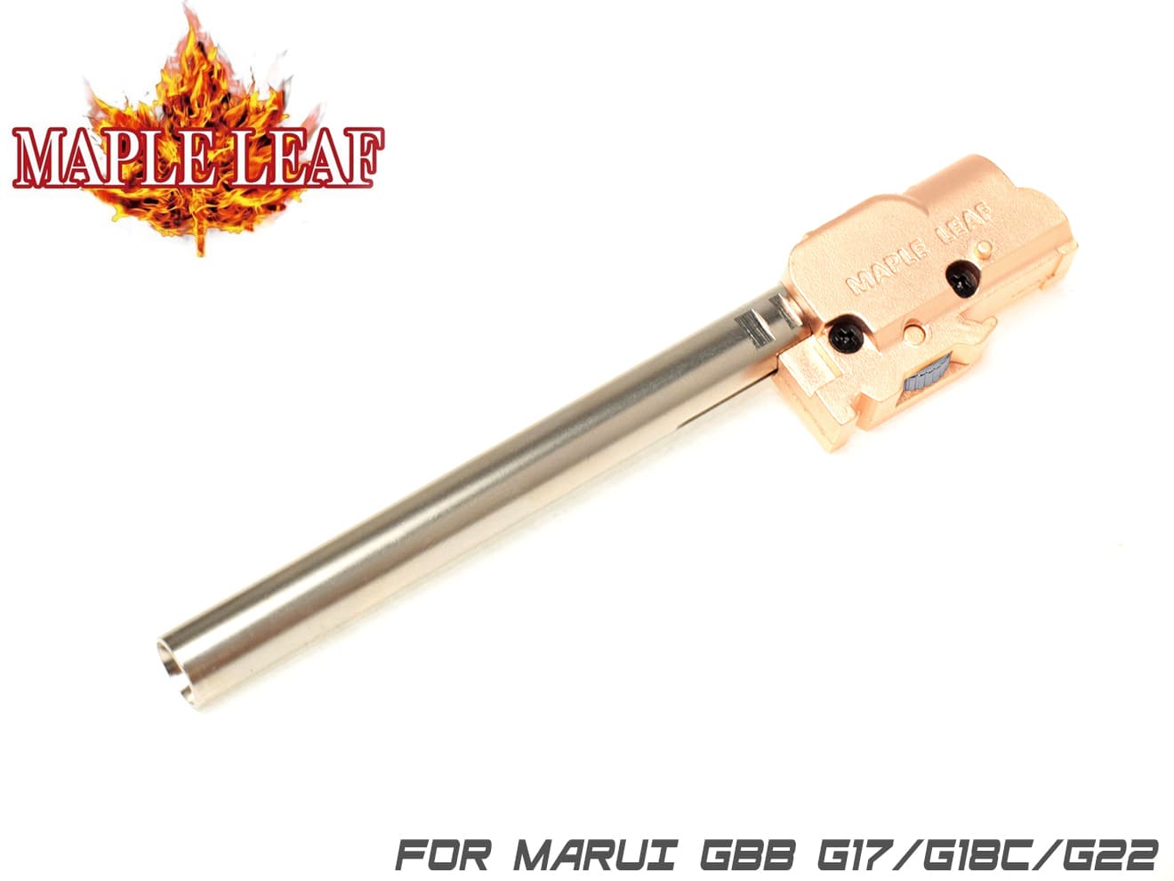 Maple Leaf ホップアップチャンバー & インナーバレル セット for G17/G18C/G22 [適合：G17・G18C・G22 / G19 / Hi-CAPA5.1 / M1911]