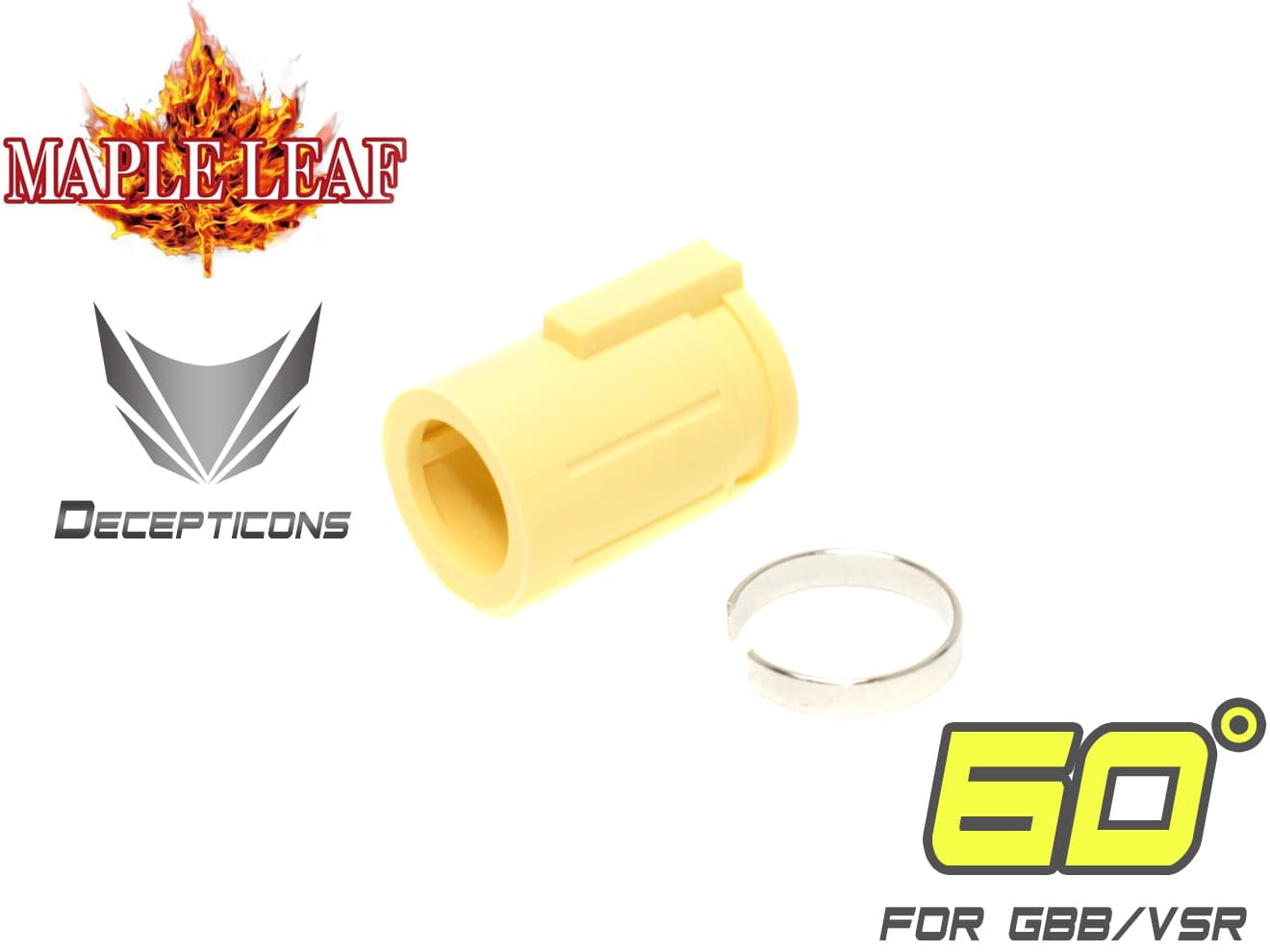Maple Leaf MACARON DECEPTICONS ホップアップパッキン for GBB / VSR-10 [硬度：50° / 60° / 70° / 75° / 80°]