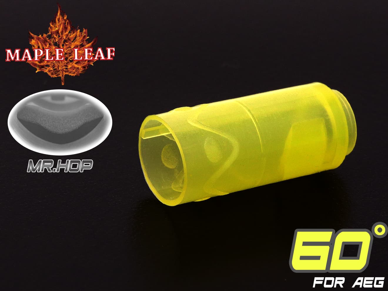 Maple Leaf MR.HOP シリコン ホップアップパッキン 50° for AEG [硬度：50° / 60° / 70° / 80° / 85°]