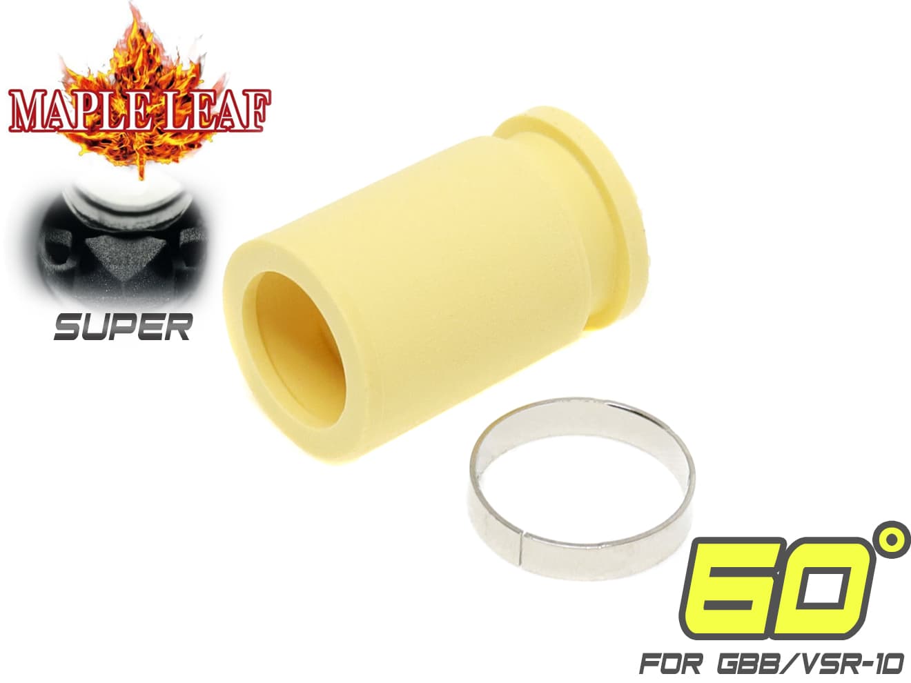 Maple Leaf MACARON SUPER ホップアップパッキン for GBB/VSR-10 [パッキン硬度：50° / 60° / 70° / 75° / 80°]