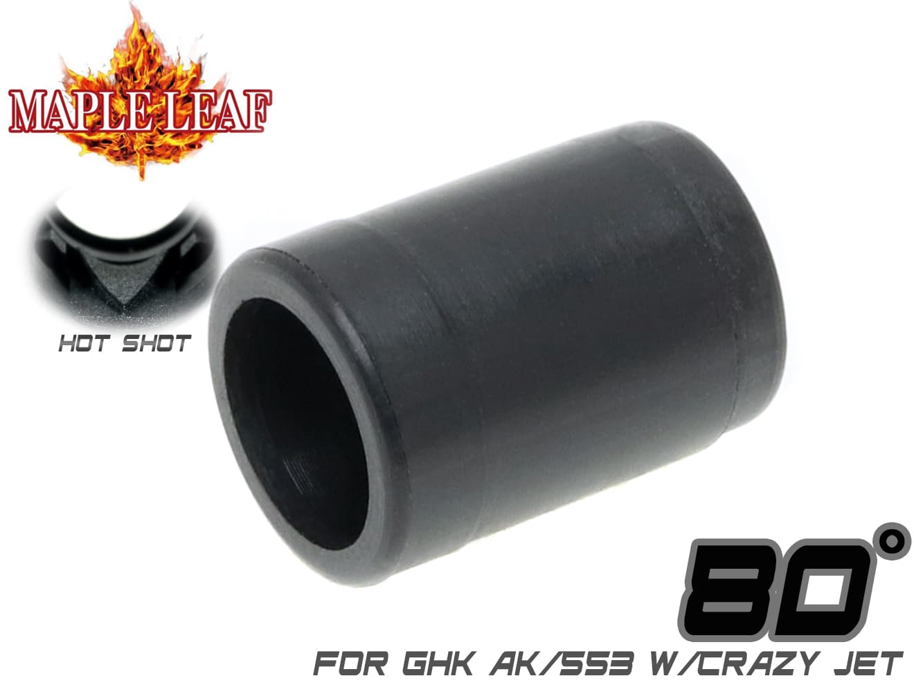 Maple Leaf Hot Shot ホップアップパッキン for GHK GBB AK/553 [パッキン硬度：50° / 60° / 70° / 75° / 80°]