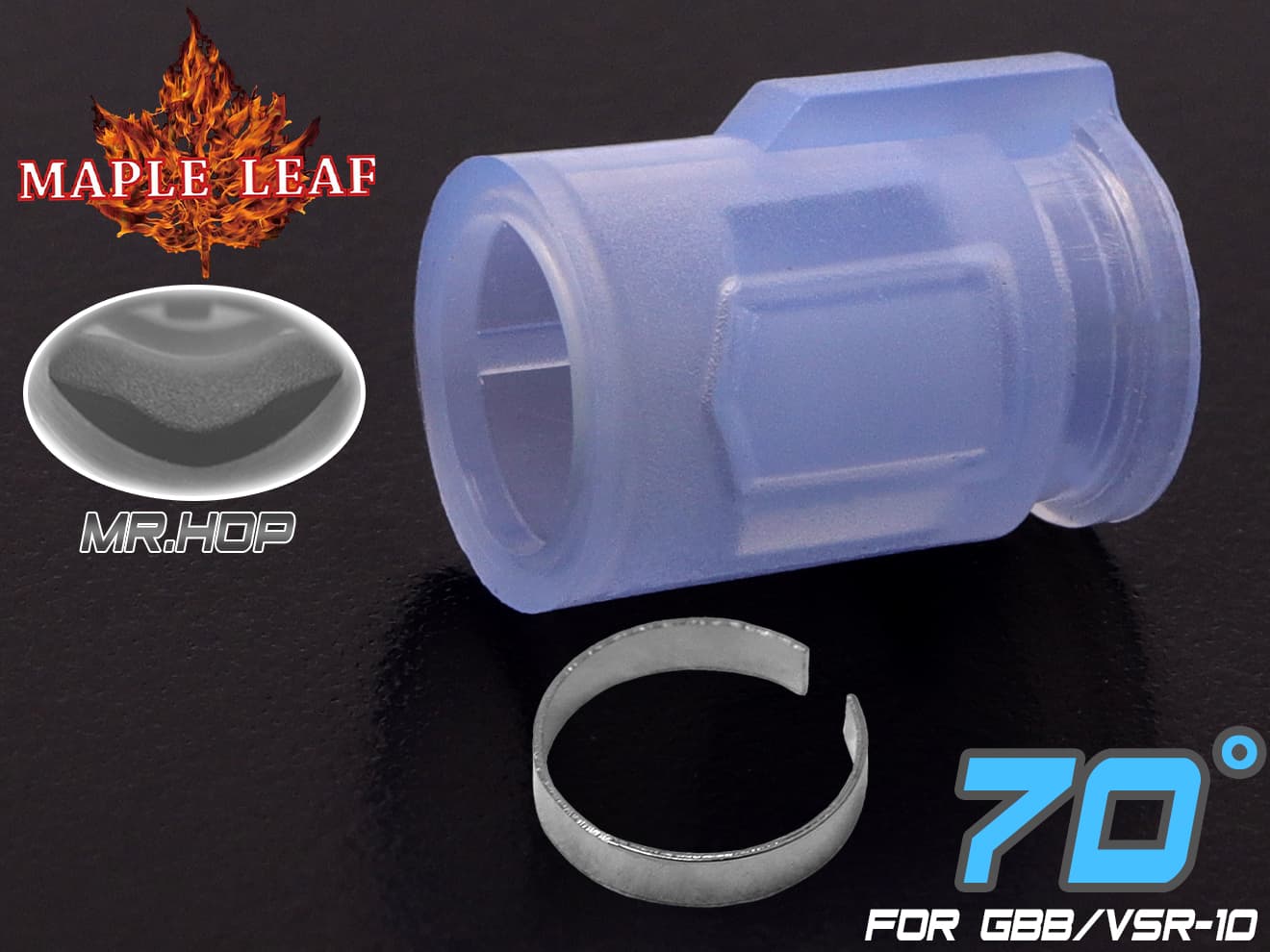Maple Leaf MR.HOP シリコン ホップアップパッキン for GBB / VSR-10 [硬度：50° / 60° / 70° / 80° / 85°]