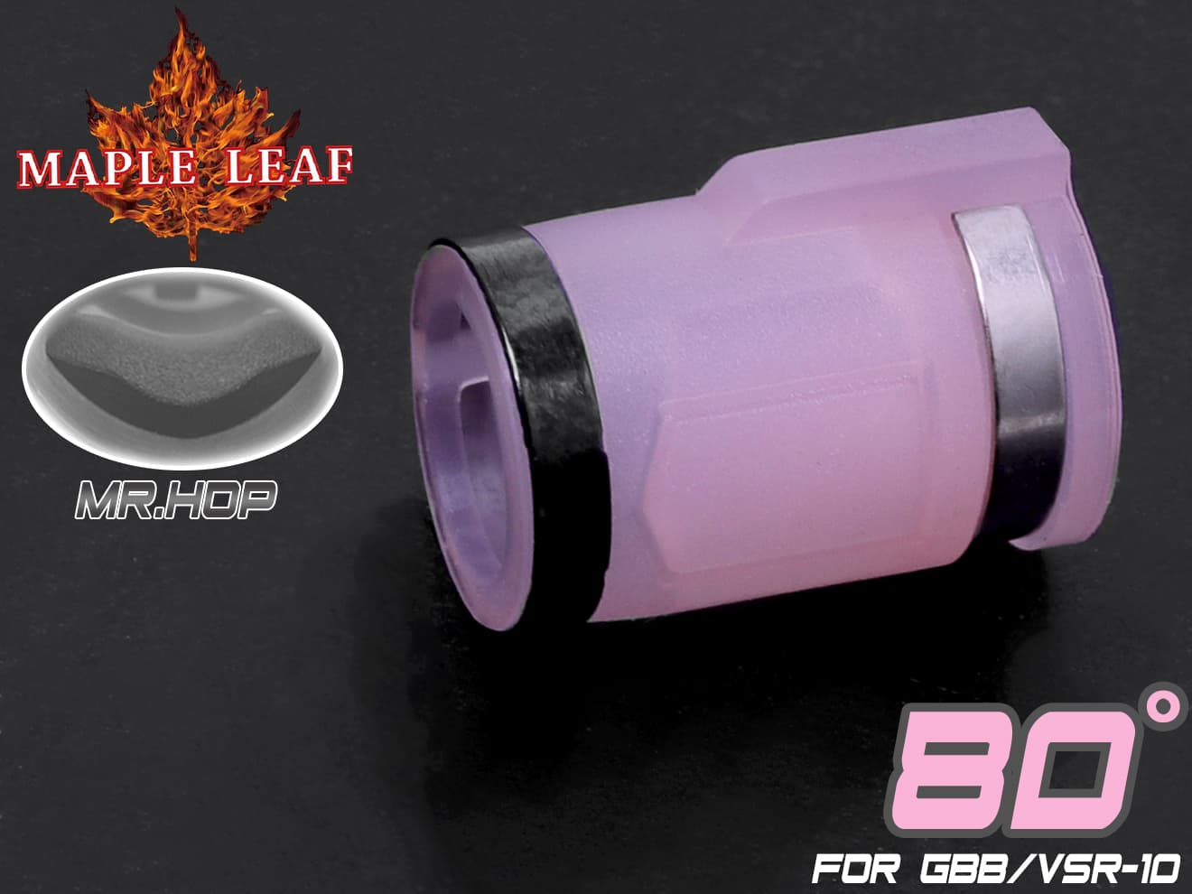 Maple Leaf MR.HOP 2023 シリコン ホップアップパッキン 60° for GBB/VSR-10 [硬度：60° / 70° / 80°]