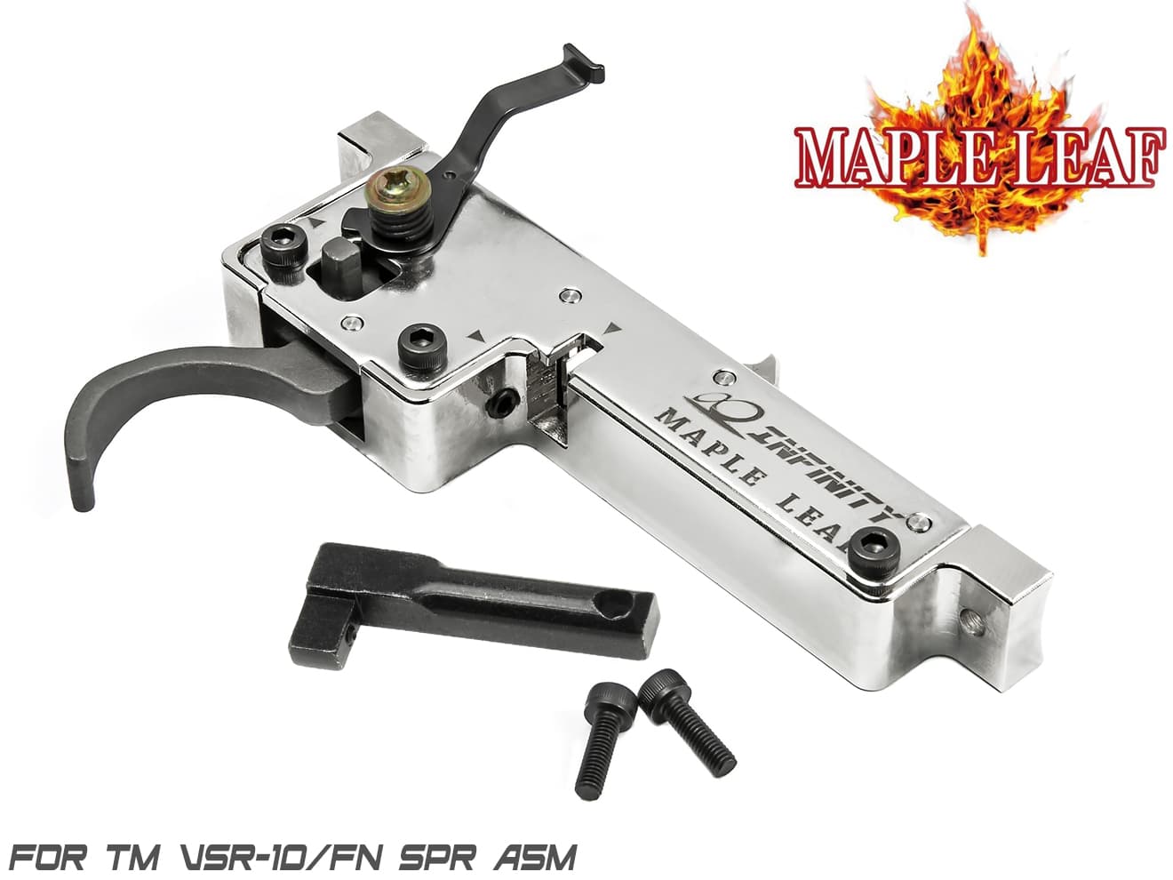 Maple Leaf スチールCNC トリガーボックスASSY  for TM VSR10/DT-M40 [対応シアー：45° / 90°]