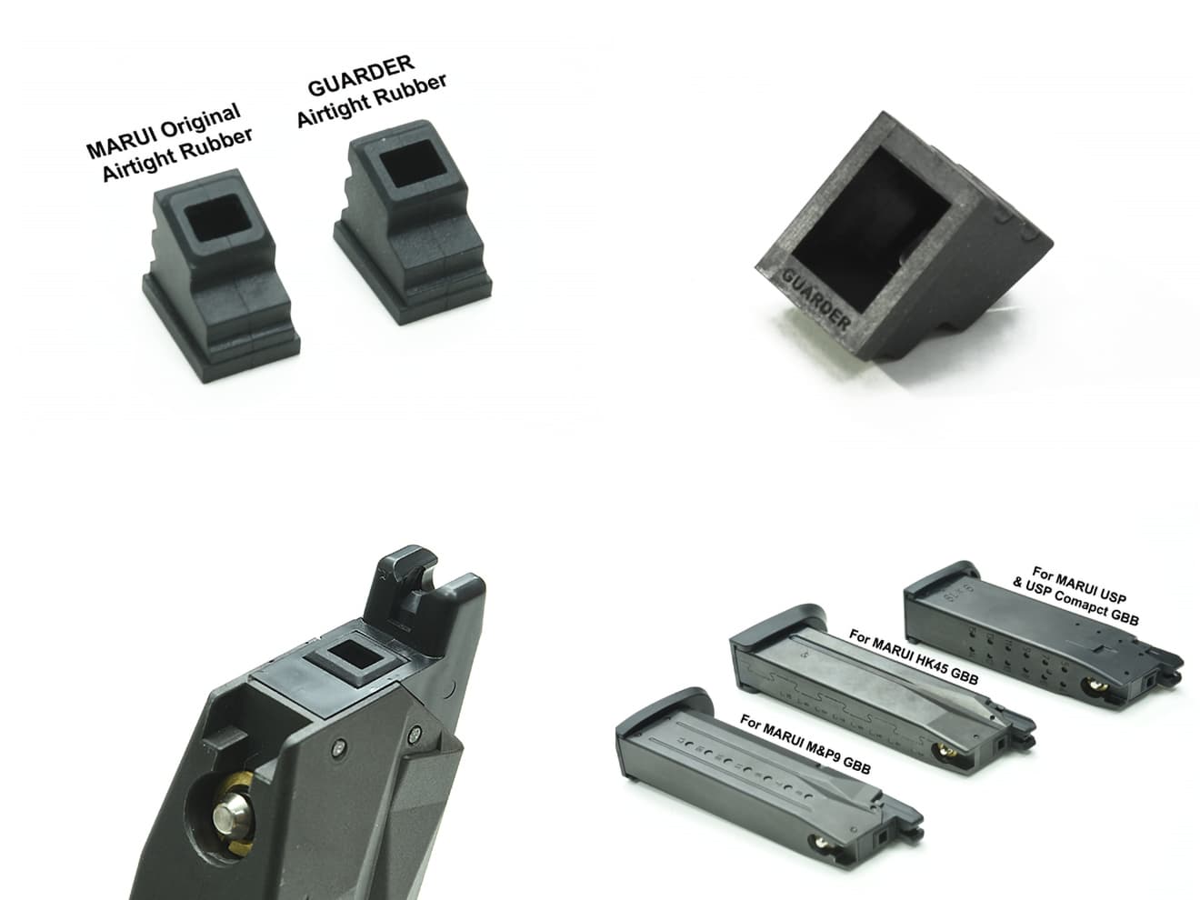 GUARDER エアタイト ガスルートパッキン [適合機種：Hi-CAPA用 / GLOCK用 / M1911用 / M＆P9用]