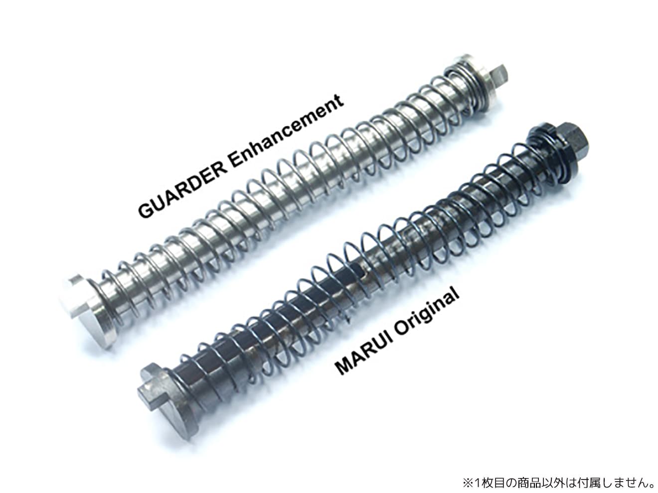 GUARDER 強化リコイルスプリング＆ガイド 東京マルイ GBB M&P 9 [素材：スチール / ステンレス]