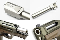 GUARDER CNC メタルアウターバレル .40 東京マルイ GBB M&P9用 [素材：スチール / ステンレス]