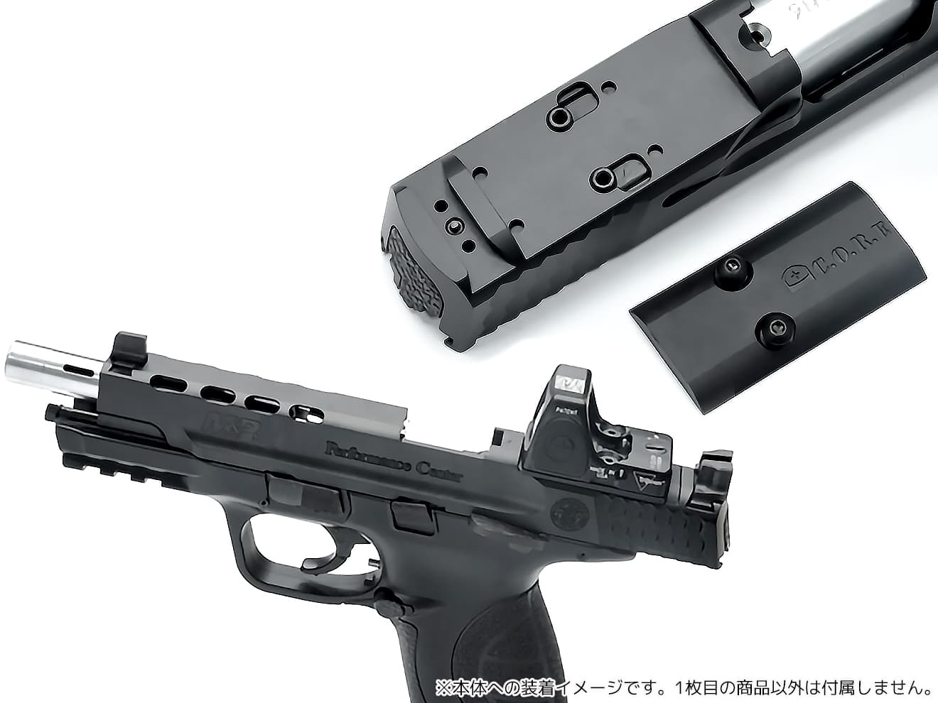 GUARDER A6061 CNC アルミスライド Performance Center for マルイ M&P9L [カラー：BK / FDE /  SV] | ミリタリーベース – ミリタリーベース - MILITARY BASE -