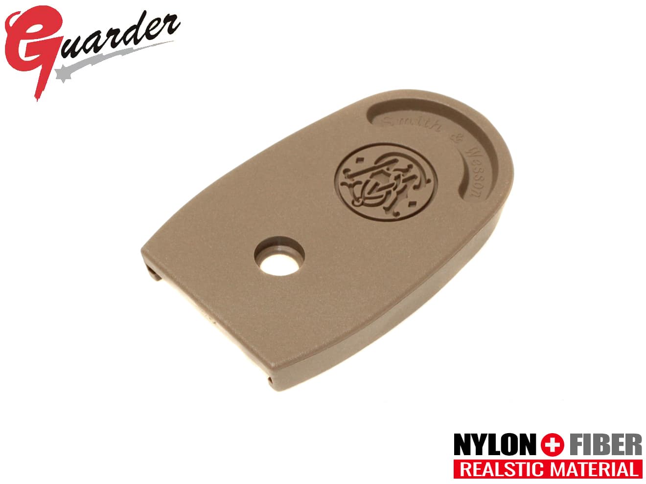 GUARDER スタンダード マガジンベース ナイロンポリマー 東京マルイ GBB M&P9用 [カラー：ブラック / FDE]