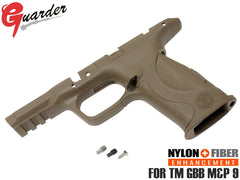 GUARDER リアルポリマー オリジナルフレーム スタンダード トリガー調整ネジ付 for マルイ M&P 9 [カラー：BK / FDE]