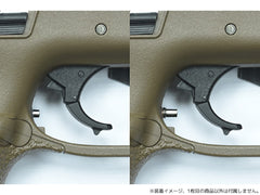 GUARDER リアルポリマー オリジナルフレーム スタンダード トリガー調整ネジ付 for マルイ M&P 9 [カラー：BK / FDE]