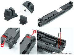 GUARDER スチール ナイトサイト マルイ GBB [対応：M&P9用 / M&P9L用]