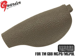 GUARDER ミディアム バックストラップ for マルイ M&P9・M&P9L [カラー・タイプ：BK・スタンダード / FDE・スタンダード / BK・PCタイプ / FDE・PCタイプ]【レターパック可】