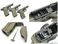 GUARDER Performance Center リアリスティック ポリマー フレームw/ スチール強化パーツフルセット for マルイ[対応：M&P9 / M&P9L][カラー：BK / FDE]
