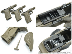 GUARDER Performance Center リアリスティック ポリマー フレームw/ スチール強化パーツフルセット for マルイ[対応：M&P9 / M&P9L][カラー：BK / FDE]