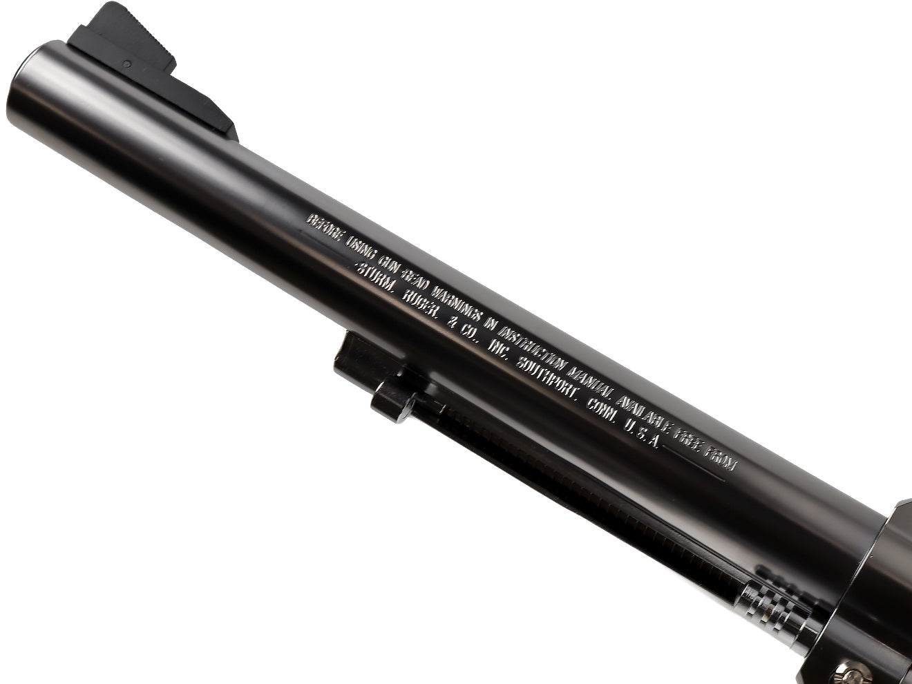 マルシン 新パッキンXカート スーパーブラックホーク 7.5インチ 白パールグリップ ABS シルバー