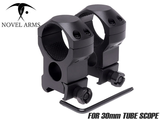 NOVEL ARMS ダブルナットマウント 30mmチューブ対応 for 20mmレール [高さ：ハイ / ミドル / ロー]